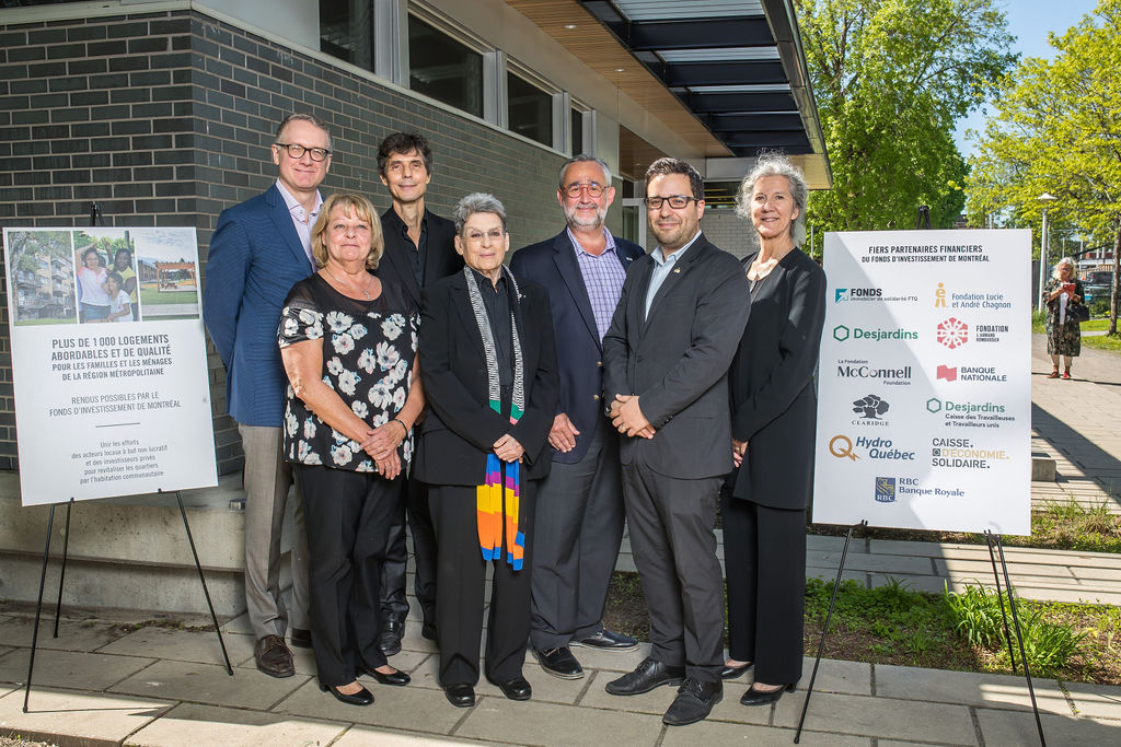 1 000e logement communautaire du Fond d'Investissement de Montréal